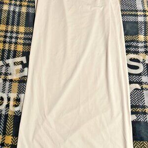 Shein Women's Beige Tan Maxi Skirt Size M Pre-Owned